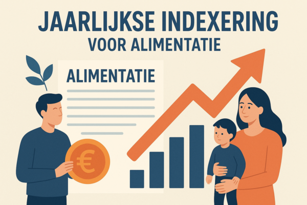 Indexering alimentatie 2026: 4,6%